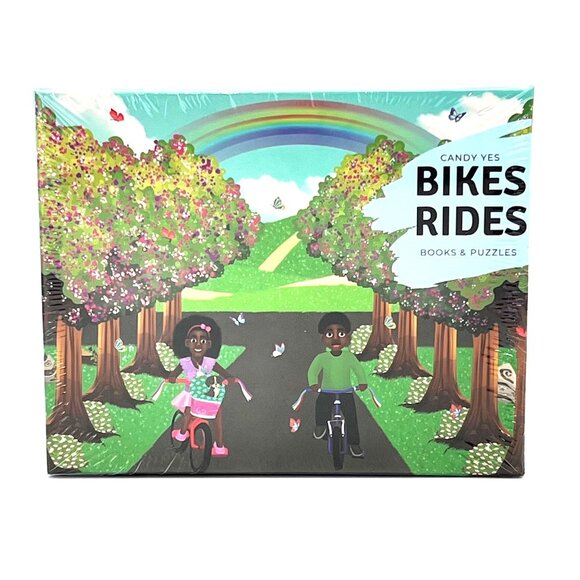 Candy Yes Other - Candy Yes Bikes Rides 42-Piece Puzzle Kids Aged 5+ EcoFriendly Non-Toxic Ink New